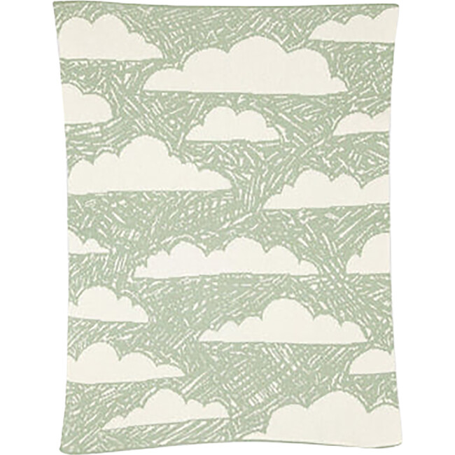 Skys the Limit Blanket, Sage Green