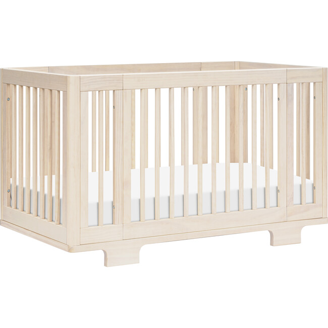 Yuzu 8-In-1 Convertible Crib With All-Stages Conversion Kits, Washed Natural