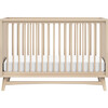 Peggy 3-In-1 Convertible Crib With Toddler Bed Conversion Kit, Taupe - Cribs - 4