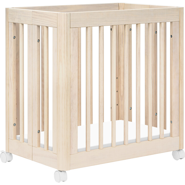 Yuzu 8-In-1 Convertible Crib With All-Stages Conversion Kits, Washed Natural - Cribs - 4