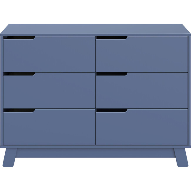 Hudson 6-Drawer Assembled Double Dresser, Cove Blue - Dressers - 4