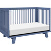 Hudson 3-In-1 Convertible Crib With Toddler Bed Conversion Kit, Cove Blue - Cribs - 6