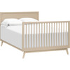 Palma 4-In-1 Convertible Crib With Toddler Bed Conversion Kit, Taupe - Cribs - 7