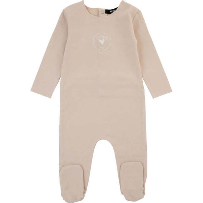 Lil' Love Footie, Pale Pink - Footie Pajamas - 1