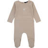 Lil' Love Footie, Tan - Footie Pajamas - 1 - thumbnail