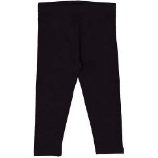 Velour Leggings, Black