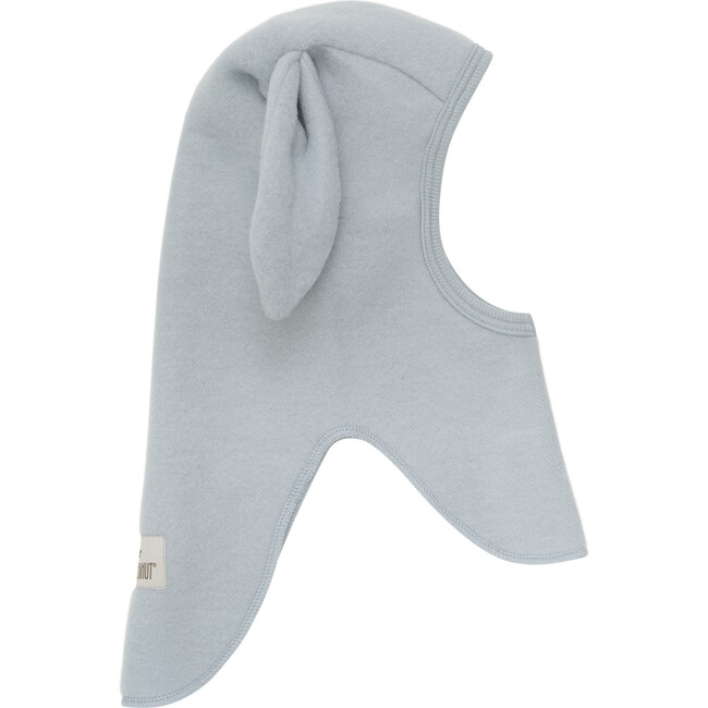 Wool Fleece Balaclava Rabbit Ears, Quarry - Balaclavas - 1