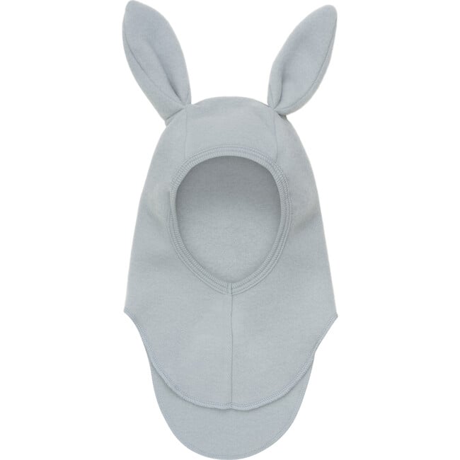 Wool Fleece Balaclava Rabbit Ears, Quarry - Balaclavas - 2