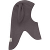 Wool Fleece Balaclava Rabbit Ears, Raisin - Balaclavas - 3