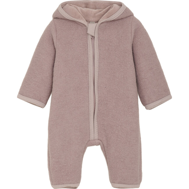 Pram Suit In Merino Wool Blend Lining, Fawn