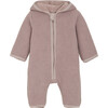 Pram Suit In Merino Wool Blend Lining, Fawn - Bunting - 1 - thumbnail