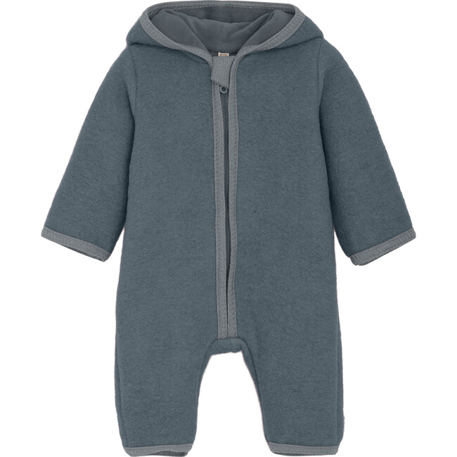 Pram Suit In Merino Wool Blend Lining, Stormy Weather