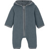 Pram Suit In Merino Wool Blend Lining, Stormy Weather - Bunting - 1 - thumbnail