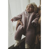 Pram Suit In Merino Wool Blend Lining, Fawn - Bunting - 2