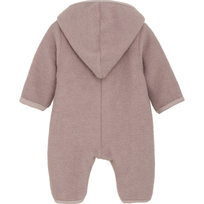 Pram Suit In Merino Wool Blend Lining, Fawn - Bunting - 3