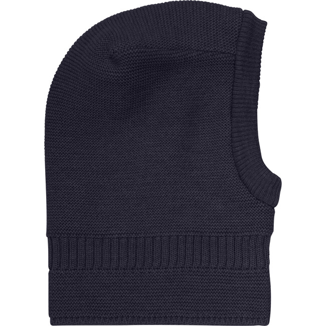 Merino Wool Knit Balaclava Windstop, Dark Navy - Balaclavas - 1