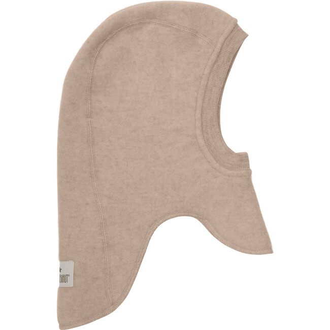 Double Layer Wool Fleece Balaclava Lining, Mahogany Rose - Balaclavas - 1