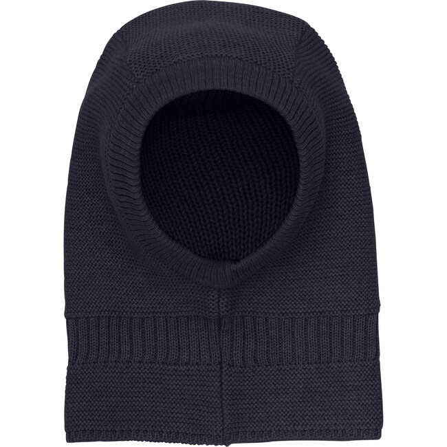 Merino Wool Knit Balaclava Windstop, Dark Navy - Balaclavas - 2