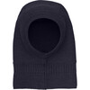 Merino Wool Knit Balaclava Windstop, Dark Navy - Balaclavas - 2