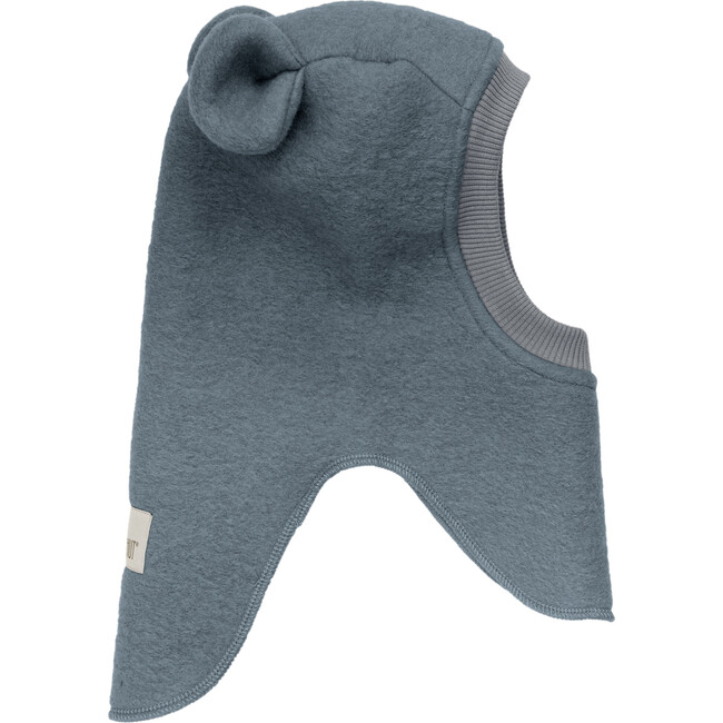 Double Layer Wool Balaclava Small Ears, Stormy Weather - Balaclavas - 2