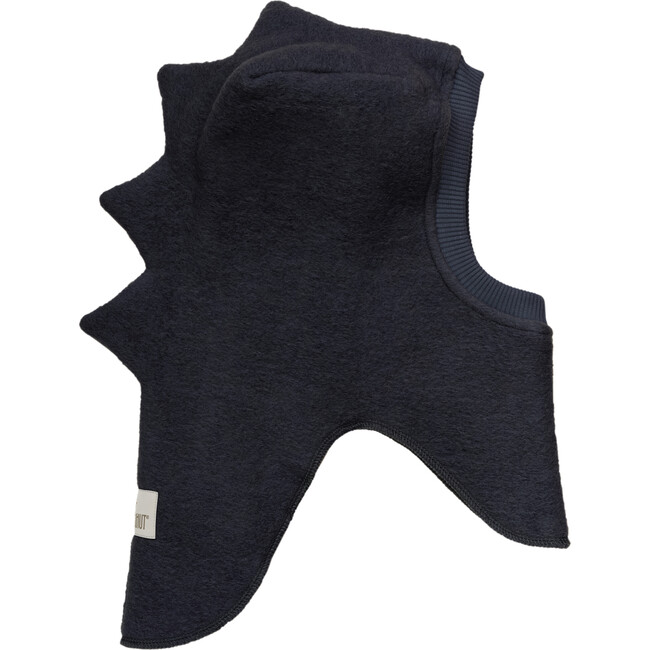 Dino Double Layer Wool Balaclava, Navy