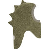 Dino Double Layer Wool Balaclava, Deep Lichen Green - Balaclavas - 1 - thumbnail