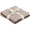 3-Pack Organic Muslin Cloth, Fawn Mix - Burp Cloths - 2