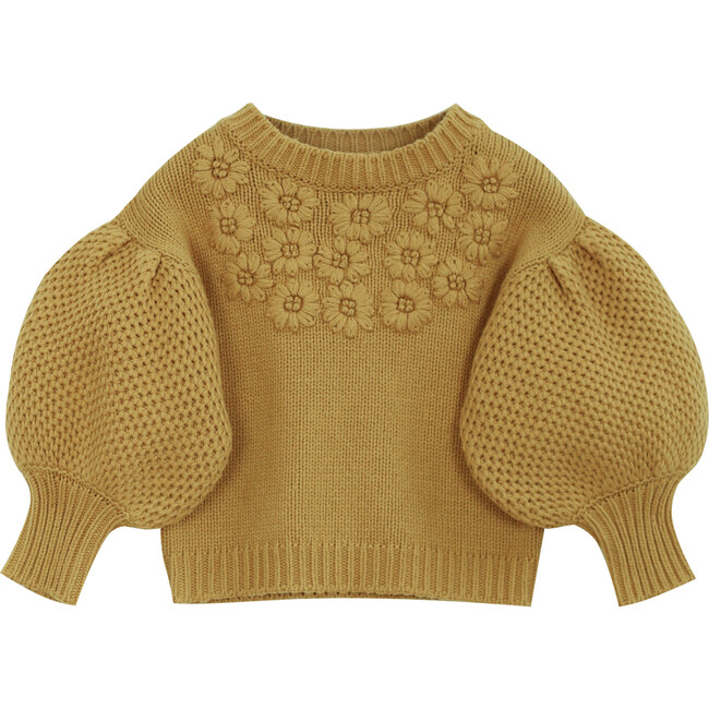 Olivia Pullover, Mustard - Sweaters - 1