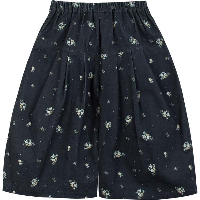 Yusu Pants, Black Flower - Pants - 1