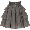 Penelope Skirt, Blue check - Skirts - 1 - thumbnail