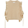 Sarah Gilet, Cream - Vests - 1 - thumbnail