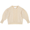 Stefania Pullover, Cream - Sweaters - 1 - thumbnail