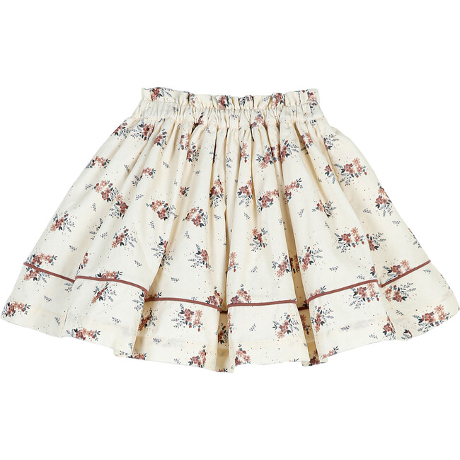 July Skirt, Flower Print - Skirts - 1