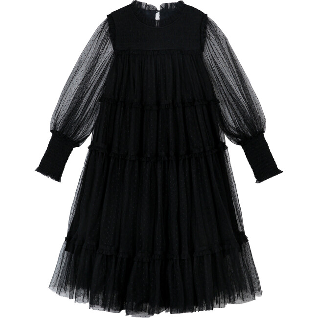 Grace Dress, Black - Dresses - 1