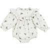 Emma Romper, Cream Flower - Rompers - 1 - thumbnail