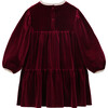 Flavia dress, Burgundy - Dresses - 2