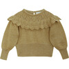 Giulia Pullover, Gold - Sweaters - 1 - thumbnail