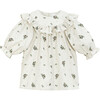 Emma LS Dress Baby, Cream Flower - Dresses - 1 - thumbnail