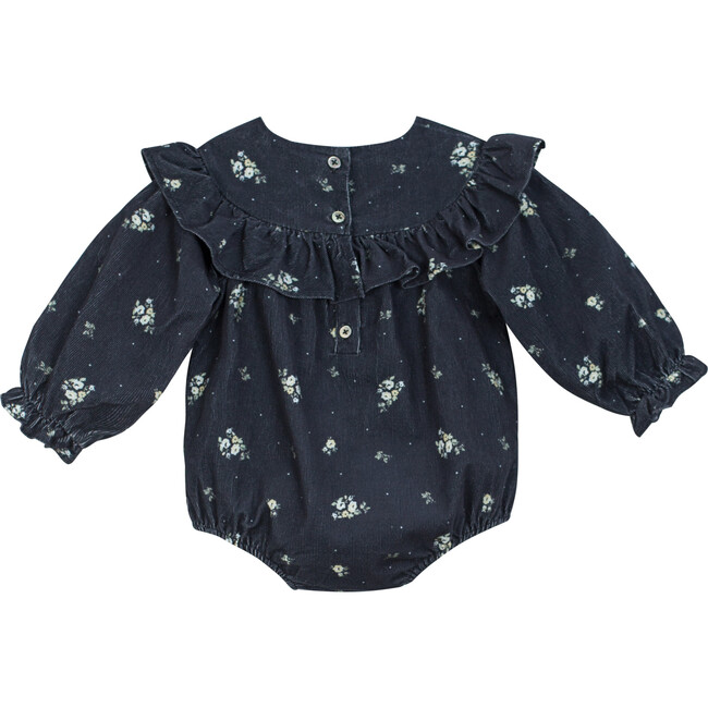 Emma Romper, Black Flower - Rompers - 2