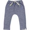 Mini Honeycomb Brooklyn Jogger, Denim - Sweatpants - 1 - thumbnail