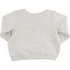 dude Denim Applique Brooklyn Boxy, Heather Gray - Sweatshirts - 2