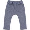 Mini Honeycomb Brooklyn Jogger, Denim - Sweatpants - 2