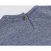 Mini Honeycomb Elbow Patch Boxy, Denim - Sweatshirts - 4