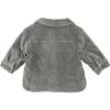 Corduroy with Snowdrift Shacket, Heather Gray - Jackets - 3