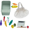 Bundle Little Helper Play Farmer's Market Stand & 21-pcs Produce with Bag - Play Kitchens - 2