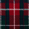 The Tartan Peter Pan Collar Long Cuffed Sleeve Sweater Dress, Dark Blue, Red & Green - Dresses - 2