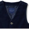 The Velvet Plush Welt Pocket Party Vest, Multicolors - Vests - 2