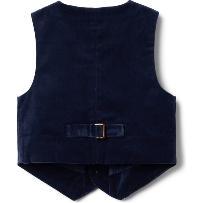 The Velvet Plush Welt Pocket Party Vest, Multicolors - Vests - 3