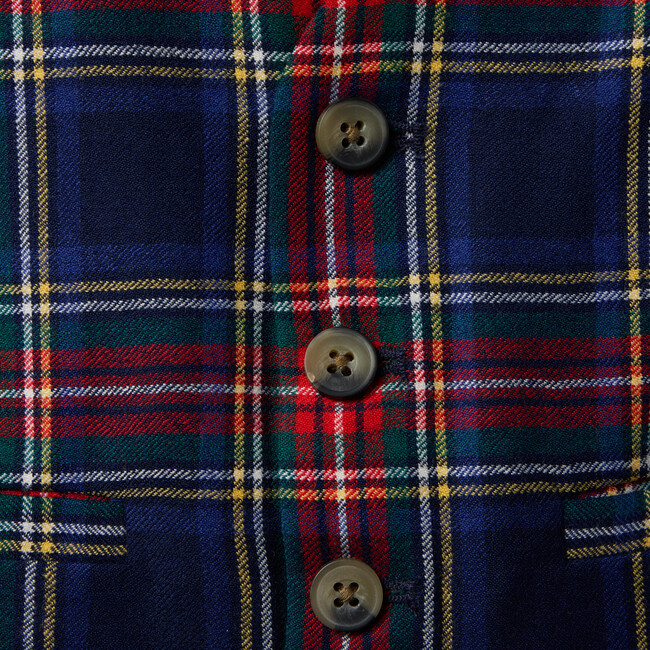 The Tartan Welt Pocket Festive Vest, Multicolors - Vests - 3