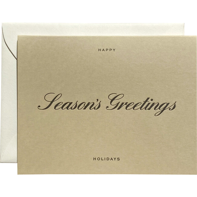 Season’s Greetings No. 05 Boxed Set, Sand - Paper Goods - 1